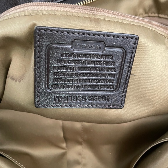 Coach animal print tote - Picture 5 of 6